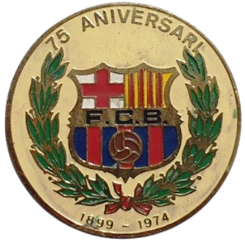 75 aniversari FC Barcelona 1974
